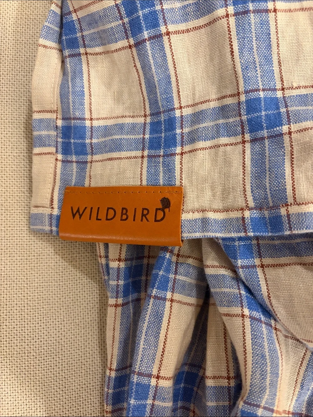 Wildbird Plaid Tartan Ring Sling, 90” - Picture 2 of 2
